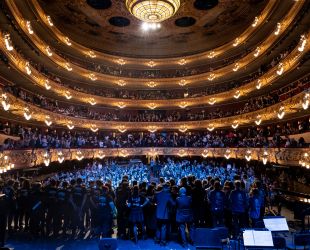 El Gran Teatre del Liceu durante la Gala + IN