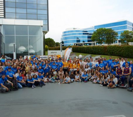 Foto final después de un evento organizaco por Fundación Grupo SIFU