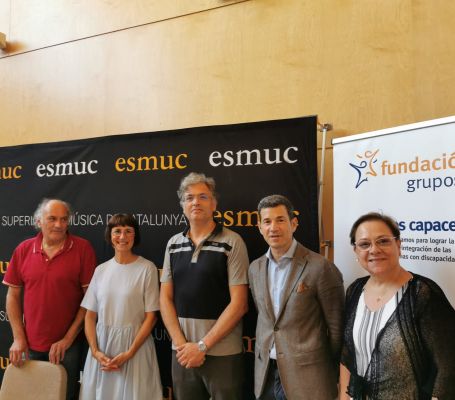Firma acuerdo ESMUC y Fundación Grupo SIFU