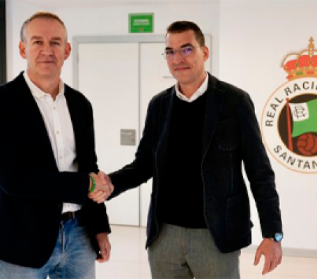 Firma de acuerdo con Fundación Racing de Santander