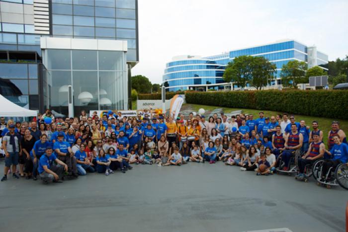 Foto final después de un evento organizaco por Fundación Grupo SIFU